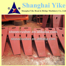SHABAO stone jaw crusher side plate/cheek plate, guard plate ,Jaw crusher spare parts
